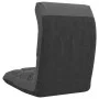 Silla de suelo plegable de tela gris oscuro de vidaXL, Sillas de suelo - Ref: Foro24-336585, Precio: 73,53 €, Descuento: %