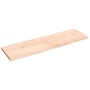 Encimera de baño madera maciza sin tratar 140x40x(2-4) cm de vidaXL, Encimeras - Ref: Foro24-3156051, Precio: 71,74 €, Descue...
