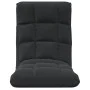 Silla de suelo plegable de tela negra de vidaXL, Sillas de suelo - Ref: Foro24-336590, Precio: 73,69 €, Descuento: %
