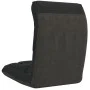 Silla de suelo plegable de tela negra de vidaXL, Sillas de suelo - Ref: Foro24-336590, Precio: 73,69 €, Descuento: %
