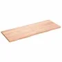 Light brown treated solid wood bathroom countertop 160x60x(2-4)cm by vidaXL, Countertops - Ref: Foro24-3156159, Price: 126,05...