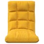 Klappbare Bodenliege aus senfgelbem Stoff von vidaXL, Bodenstühle - Ref: Foro24-336591, Preis: 74,97 €, Rabatt: %