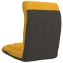 Klappbare Bodenliege aus senfgelbem Stoff von vidaXL, Bodenstühle - Ref: Foro24-336591, Preis: 74,97 €, Rabatt: %