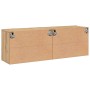 Muebles para TV de pared 2 unidades roble artesanal 60x30x41 cm en Muebles TV | Comprar online en Foro24
