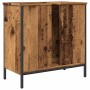 Armario de lavabo baño madera ingeniería envejecida 60x30x60 cm