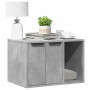 Mueble arenero para gatos madera gris hormigón 60x40x40 cm en Mobiliario para gatos | Comprar online en Foro24