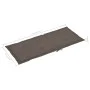 Sillas de jardín 2 uds con cojines taupe madera maciza de teca de vidaXL, Sillas de jardín - Ref: Foro24-3062384, Precio: 278...