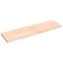 Untreated solid oak wood table top 140x40x(2-4) cm by vidaXL, Table tops - Ref: Foro24-3156314, Price: 70,86 €, Discount: %