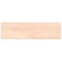 Untreated solid oak wood table top 140x40x(2-4) cm by vidaXL, Table tops - Ref: Foro24-3156314, Price: 70,86 €, Discount: %