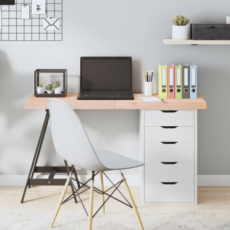 Untreated solid oak wood table top 120x50x(2-6) cm by vidaXL, Table tops - Ref: Foro24-3156311, Price: 88,75 €, Discount: %