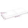 Massivholz Eichenholz unbehandelter Tischplatte 140x60x(2-6) cm von vidaXL, Tischplatten - Ref: Foro24-3156319, Preis: 115,00...