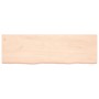 Untreated solid oak wood table top 160x50x(2-4) cm by vidaXL, Table tops - Ref: Foro24-3156322, Price: 96,28 €, Discount: %