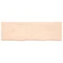Untreated solid oak wood table top 160x50x(2-4) cm by vidaXL, Table tops - Ref: Foro24-3156322, Price: 95,14 €, Discount: %