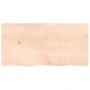 Massivholz Eichenholz unbehandelter Tischplatte 120x60x(2-4) cm von vidaXL, Tischplatten - Ref: Foro24-3156312, Preis: 84,52 ...