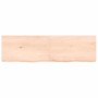 Untreated solid oak wood table top 140x40x(2-6) cm by vidaXL, Table tops - Ref: Foro24-3156315, Price: 86,58 €, Discount: %