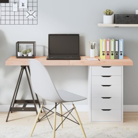 Untreated solid oak wood table top 140x50x(2-6) cm by vidaXL, Table tops - Ref: Foro24-3156317, Price: 102,87 €, Discount: %