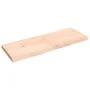 Untreated solid oak wood table top 140x50x(2-6) cm by vidaXL, Table tops - Ref: Foro24-3156317, Price: 100,87 €, Discount: %