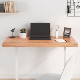 Oak wood table top treated in light brown, 100x50x(2-6) cm by vidaXL, Table tops - Ref: Foro24-3156367, Price: 88,57 €, Disco...