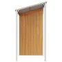 Cobertizo con tejado largo acero marrón claro 277x110,5x181 cm de vidaXL, Cobertizos - Ref: Foro24-364528, Precio: 237,78 €, ...