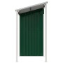 Green steel elongated roof garden shed 277x110.5x181 cm by vidaXL, Sheds - Ref: Foro24-364524, Price: 236,13 €, Discount: %