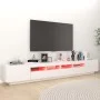 TV stand with white LED lights 260x35x40 cm by vidaXL, TV Furniture - Ref: Foro24-3081915, Price: 191,52 €, Discount: %