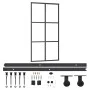 Sliding door with ESG glass and aluminum hardware 102x205 cm by vidaXL, Doors - Ref: Foro24-3081949, Price: 289,26 €, Discoun...