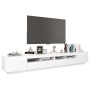 TV-Möbel mit LED-Leuchten Weiß 260x35x40 cm von vidaXL, TV-Möbel - Ref: Foro24-3081915, Preis: 196,79 €, Rabatt: %