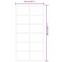 Schiebetür mit ESG-Glas und Aluminiumbeschlägen 102x205 cm von vidaXL, Türen - Ref: Foro24-3081961, Preis: 230,65 €, Rabatt: %