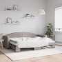 Sofá cama nido tela gris taupe 80x200 cm de vidaXL, Camas y somieres - Ref: Foro24-3197186, Precio: 249,15 €, Descuento: %
