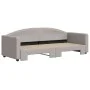 Trundle sofa bed taupe gray fabric 80x200 cm by vidaXL, Beds and slatted bases - Ref: Foro24-3197186, Price: 246,13 €, Discou...
