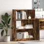 Estantería madera de ingeniería roble ahumado 80x24x109 cm en Librerías y estanterías | Comprar online en Foro24