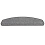 Felpudos para escaleras 15 unidades 65x24x4 cm Gris oscuro