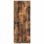 Estantería madera de ingeniería roble ahumado 40x30x77 cm