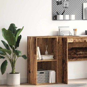 Estantería madera de ingeniería color envejecido 40x30x77 cm en Librerías y estanterías | Comprar online en Foro24