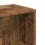 Estantería madera de ingeniería color envejecido 40x30x77 cm