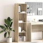 Estantería de madera de ingeniería roble Sonoma 40x30x152 cm