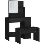 Juego de muebles de tocador negro 86,5x35x136 cm de vidaXL, Tocadores para dormitorios - Ref: Foro24-3114148, Precio: 103,41 ...