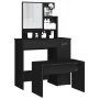 Juego de muebles de tocador negro 86,5x35x136 cm de vidaXL, Tocadores para dormitorios - Ref: Foro24-3114148, Precio: 103,41 ...
