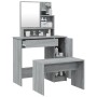 Sonoma gray vanity set 86.5x35x136 cm by vidaXL, Bedroom Dressers - Ref: Foro24-3114153, Price: 112,43 €, Discount: %