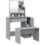 Sonoma gray vanity set 86.5x35x136 cm by vidaXL, Bedroom Dressers - Ref: Foro24-3114153, Price: 110,98 €, Discount: %
