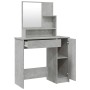 Concrete gray dressing table set 86.5x35x136 cm by vidaXL, Bedroom Dressers - Ref: Foro24-3114150, Price: 101,31 €, Discount: %