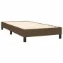 Box spring bed with dark brown fabric mattress 80x200 cm by vidaXL, Beds and slatted bases - Ref: Foro24-3126200, Price: 312,...