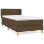 Boxspringbett mit dunkelbrauner Stoffmatratze 80x200 cm von vidaXL, Betten und Lattenroste - Ref: Foro24-3126760, Preis: 294,...