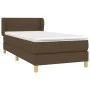 Boxspringbett mit dunkelbrauner Stoffmatratze 80x200 cm von vidaXL, Betten und Lattenroste - Ref: Foro24-3126760, Preis: 294,...