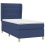 Boxspringbett mit blauer Stoffmatratze 80x200 cm von vidaXL, Betten und Lattenroste - Ref: Foro24-3128723, Preis: 357,86 €, R...