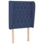 Box spring bed with blue fabric mattress 80x200 cm by vidaXL, Beds and slatted bases - Ref: Foro24-3128723, Price: 367,77 €, ...