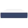 Colchón de muelles ensacados tela azul 80x200x20 cm de vidaXL, Colchones - Ref: Foro24-347680, Precio: 139,72 €, Descuento: %