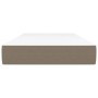 Pocket spring mattress taupe gray fabric 80x200x20 cm by vidaXL, Mattresses - Ref: Foro24-347678, Price: 141,61 €, Discount: %