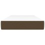 Pocket spring mattress dark brown fabric 80x200x20 cm by vidaXL, Mattresses - Ref: Foro24-347677, Price: 141,98 €, Discount: %