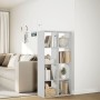 Librería biombo blanco 69,5x29x137,5 cm madera de ingeniería